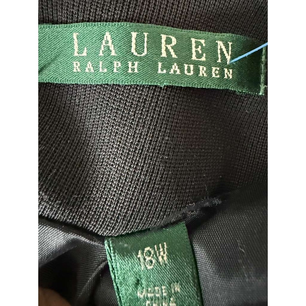 Vintage Lauren Ralph Lauren Womens Crest Blazer Jacket Equestrian Wool 18W - Picture 7 of 11